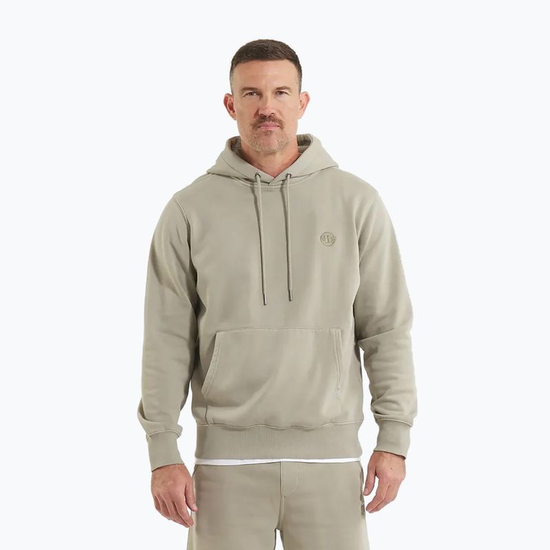 Men's sweatshirt Pitbull Lancaster 2 Hooded Sweatshirt grey harbour