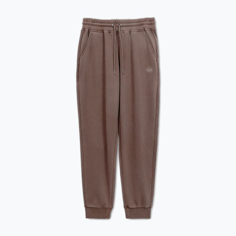 Men's trousers Pitbull Lancaster 2 Track Pants washed burgundy 4