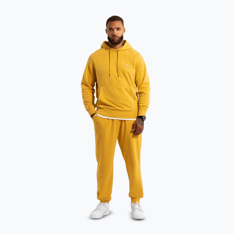 Men's trousers Pitbull Lancaster 2 Track Pants washed yellow 2