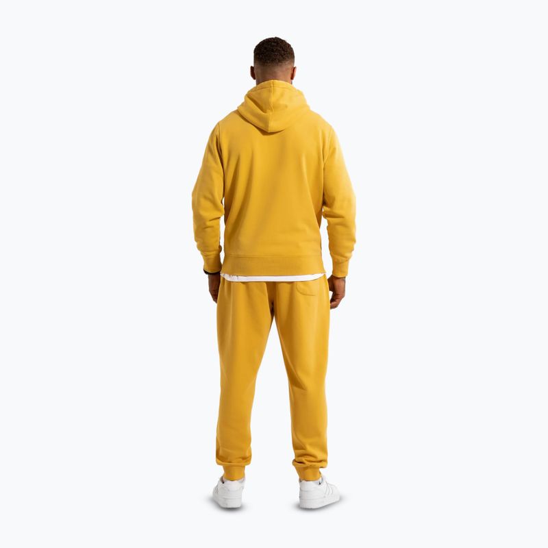 Men's trousers Pitbull Lancaster 2 Track Pants washed yellow 4