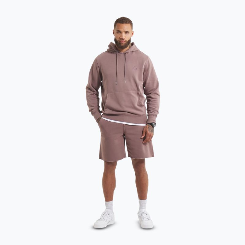 Men's shorts Pitbull Lancaster 2 washed burgundy 2