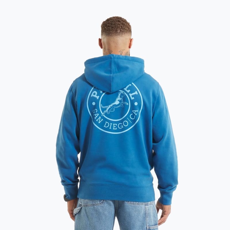 Sweatshirt Pitbull Vintage Boxing Hooded Sweatshirt shade blue 3