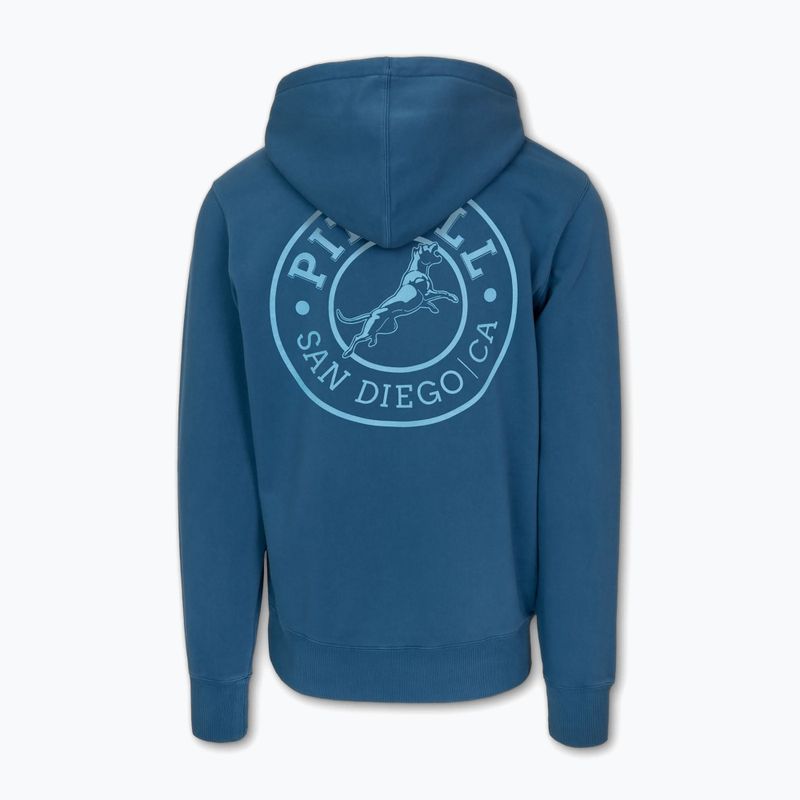 Sweatshirt Pitbull Vintage Boxing Hooded Sweatshirt shade blue 2