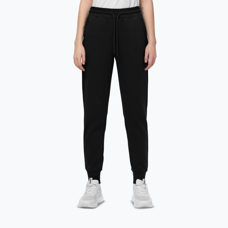 Women's trousers Pitbull Discovery Track Pants black 5