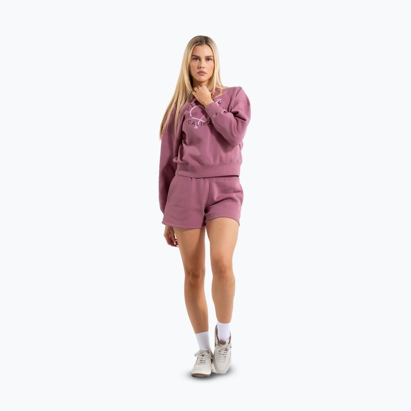 Women's sweatshirt Pitbull Manzanita Heart Crewneck Sweatshirt pink 2