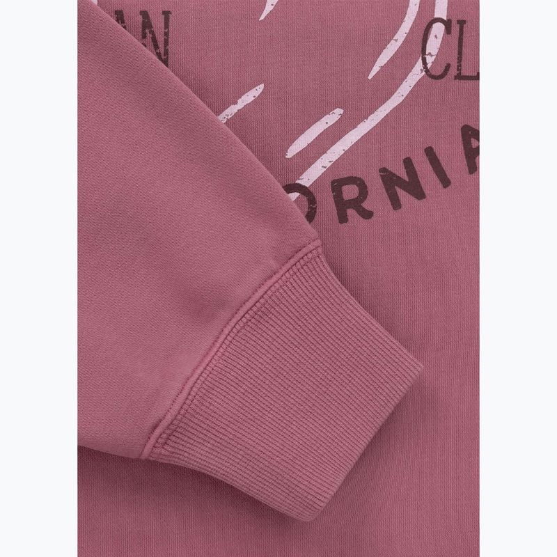 Women's sweatshirt Pitbull Manzanita Heart Crewneck Sweatshirt pink 10