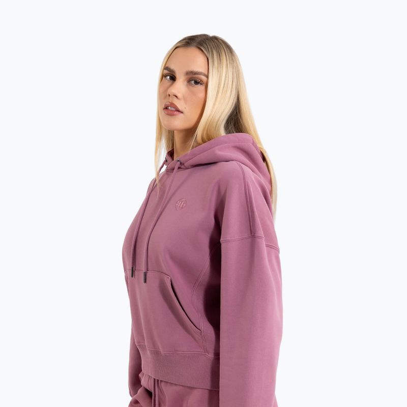Women's sweatshirt Pitbull Manzanita Hooded Sweatshirt pink 4