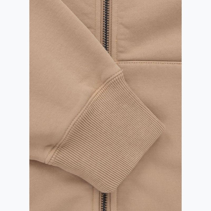 Women's sweatshirt Pitbull Manzanita Heart Hooded Zip Sweatshirt sand 7