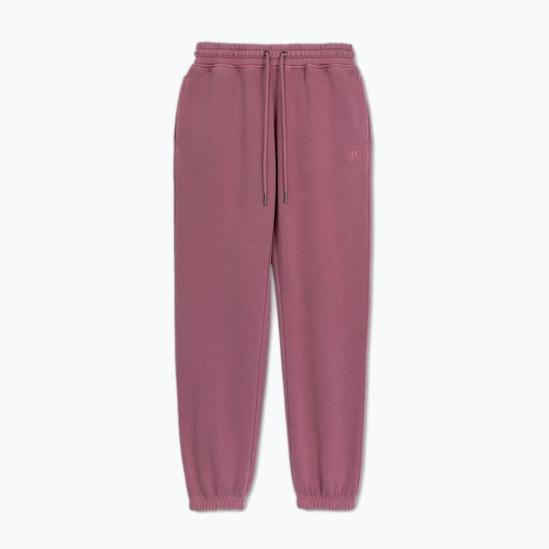 Women's trousers Pitbull Manzanita Washed pink