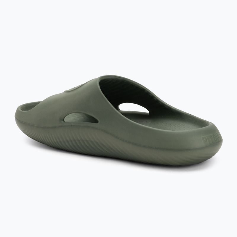 Men's slides Pitbull Jade olive 3