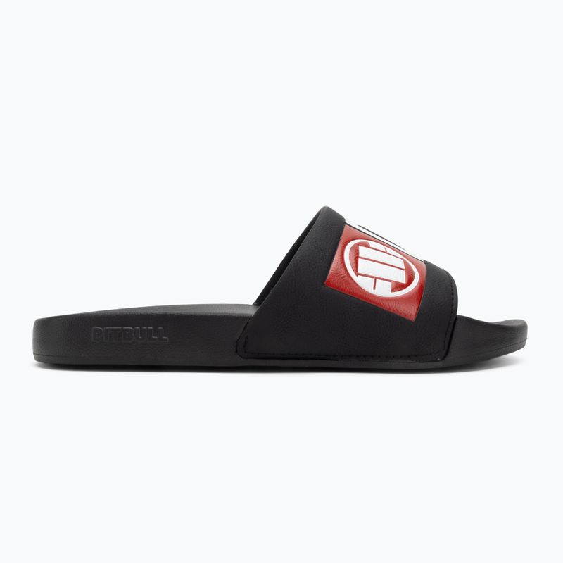 Men's slides Pitbull Hilltop black 2