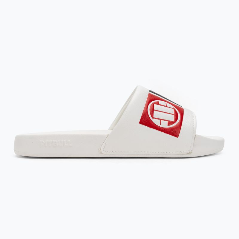 Men's slides Pitbull Hilltop white 2