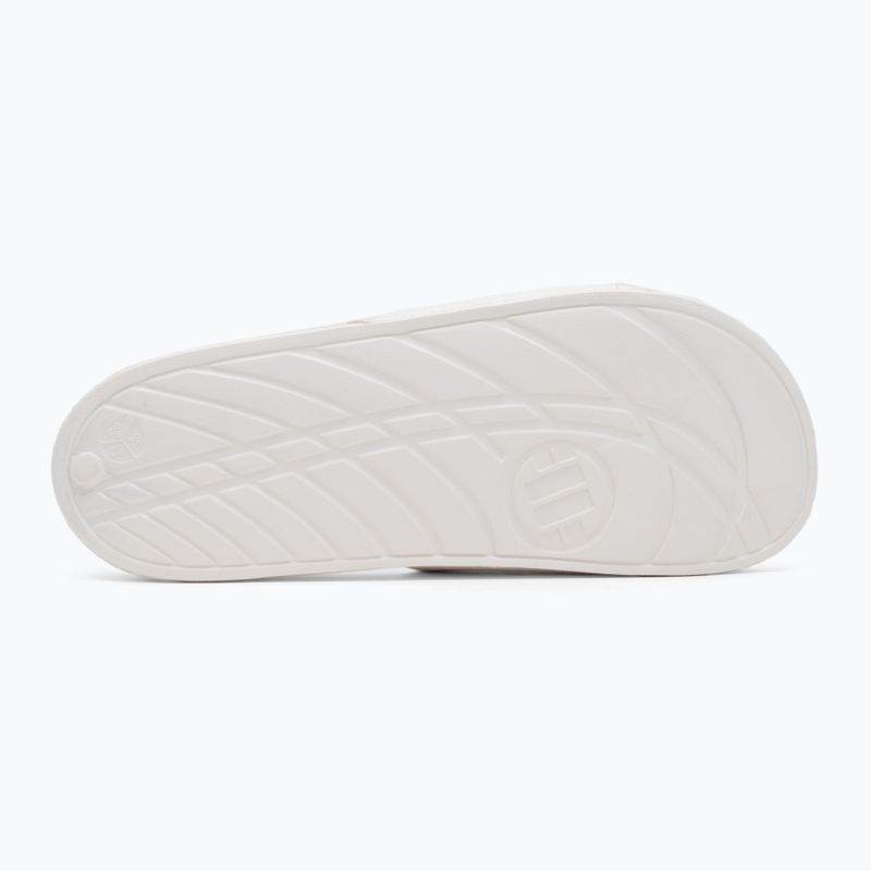 Men's slides Pitbull Hilltop white 4