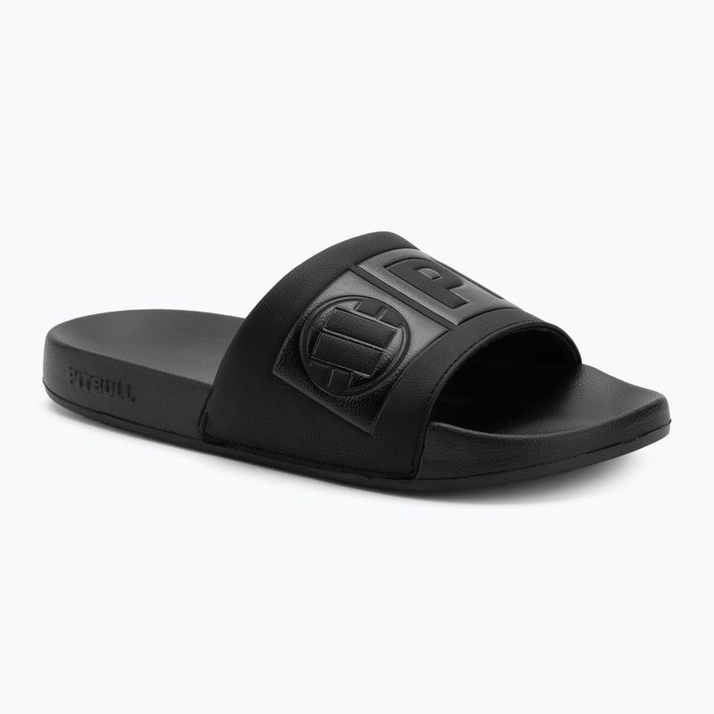 Men's slides Pitbull Hilltop black/black