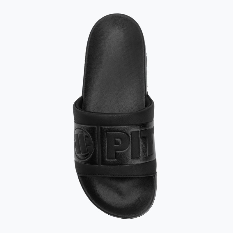 Men's slides Pitbull Hilltop black/black 5