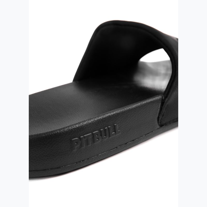 Men's slides Pitbull Hilltop black/black 8