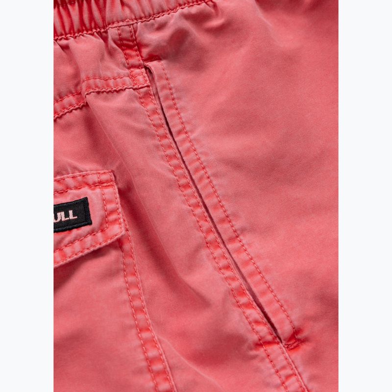 Men's Pitbull Balfour flame red swim shorts 7