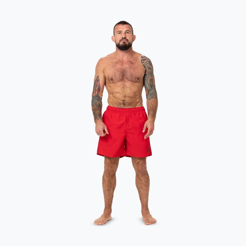 Men's swim shorts Pitbull Crownhill red 2