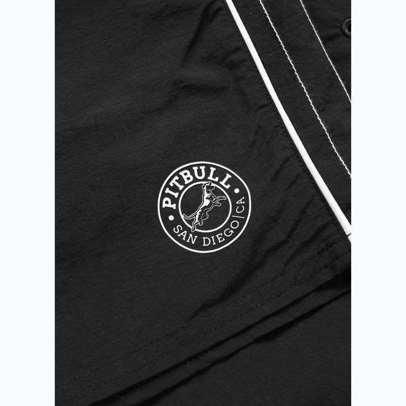 Men's Pitbull Crownhill swim shorts black 6