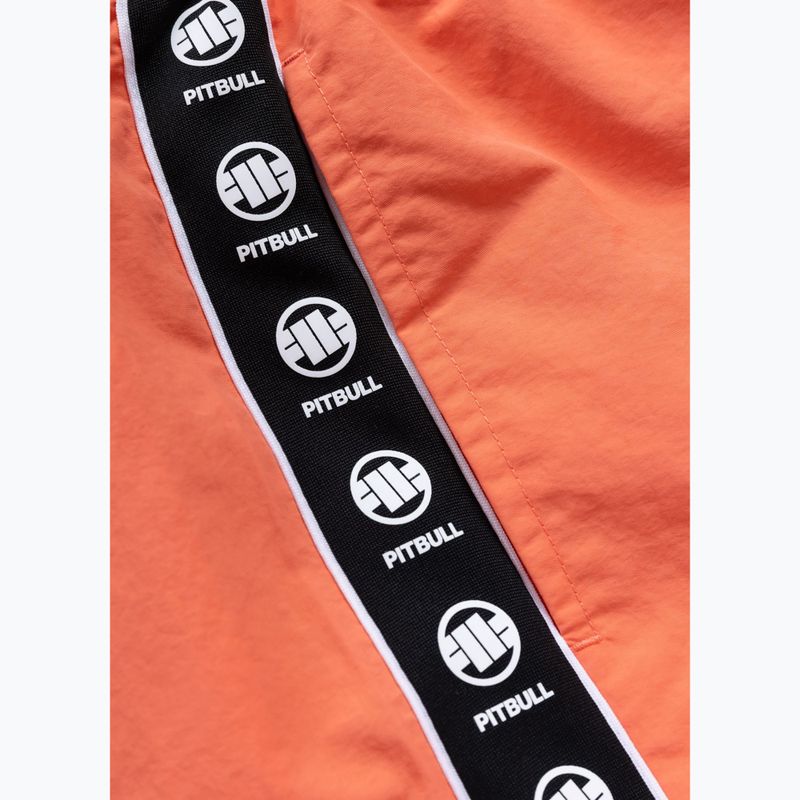 Men's Pitbull Blackmore bright salmon swim shorts 4