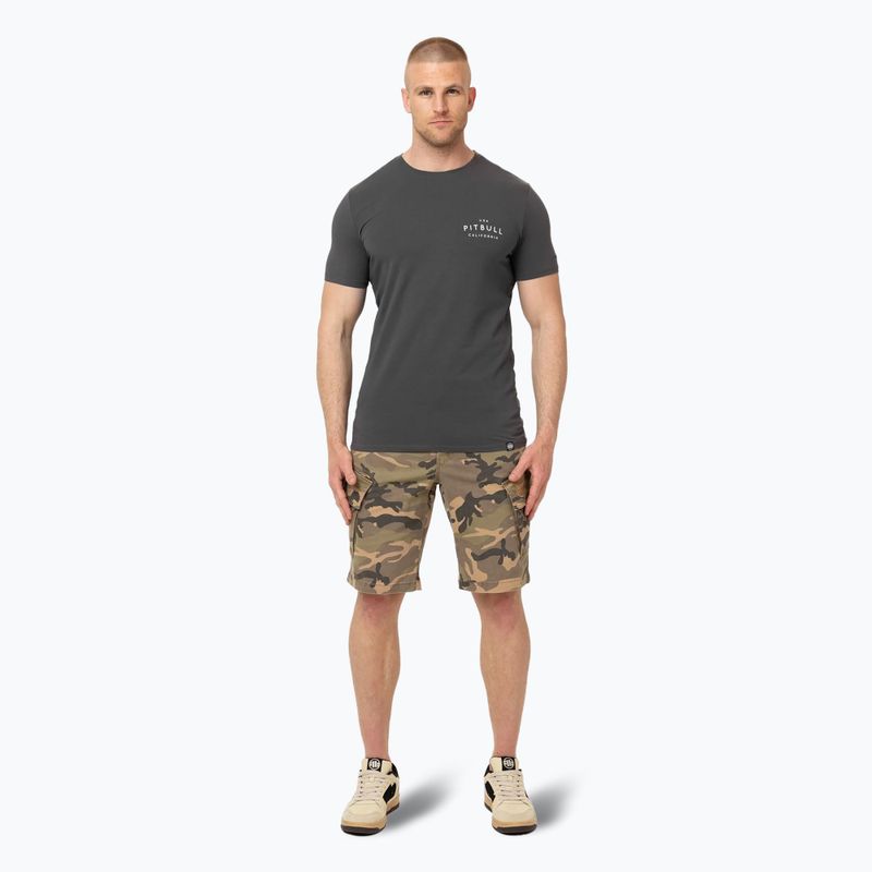 Pitbull USA men's t-shirt CAL graphite 2