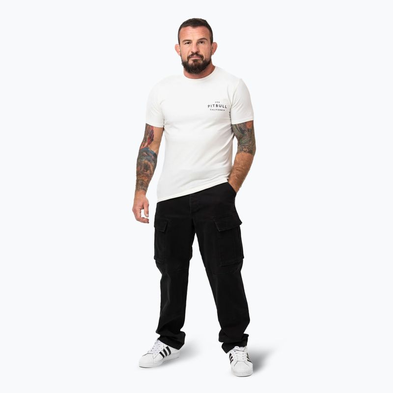 Pitbull USA men's t-shirt CAL off white 2