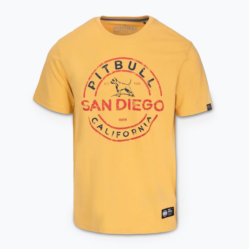 Men's Pitbull San Diego Ins. t-shirt pale yellow 4