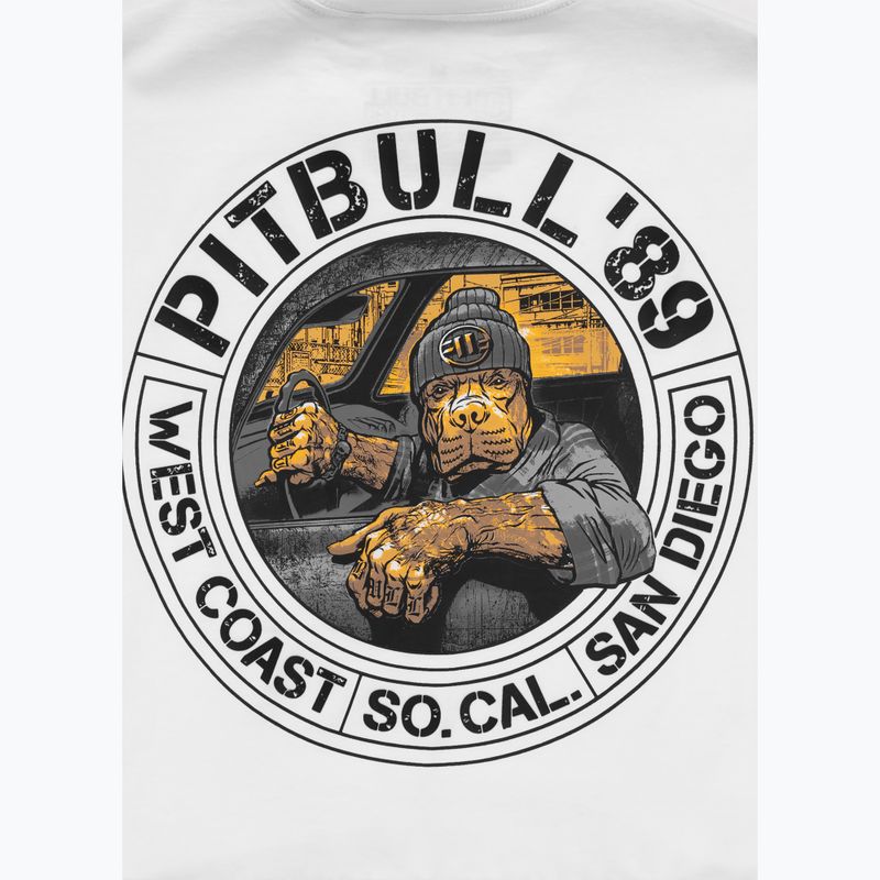 Men's Pitbull Driving t-shirt white 5