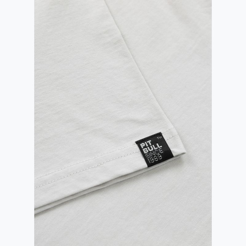 Pitbull Skull Surf men's t-shirt white/blue 6