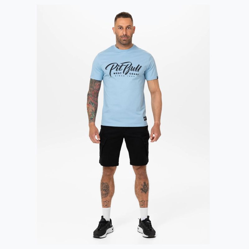 Pitbull El Jeffe men's t-shirt light blue 2