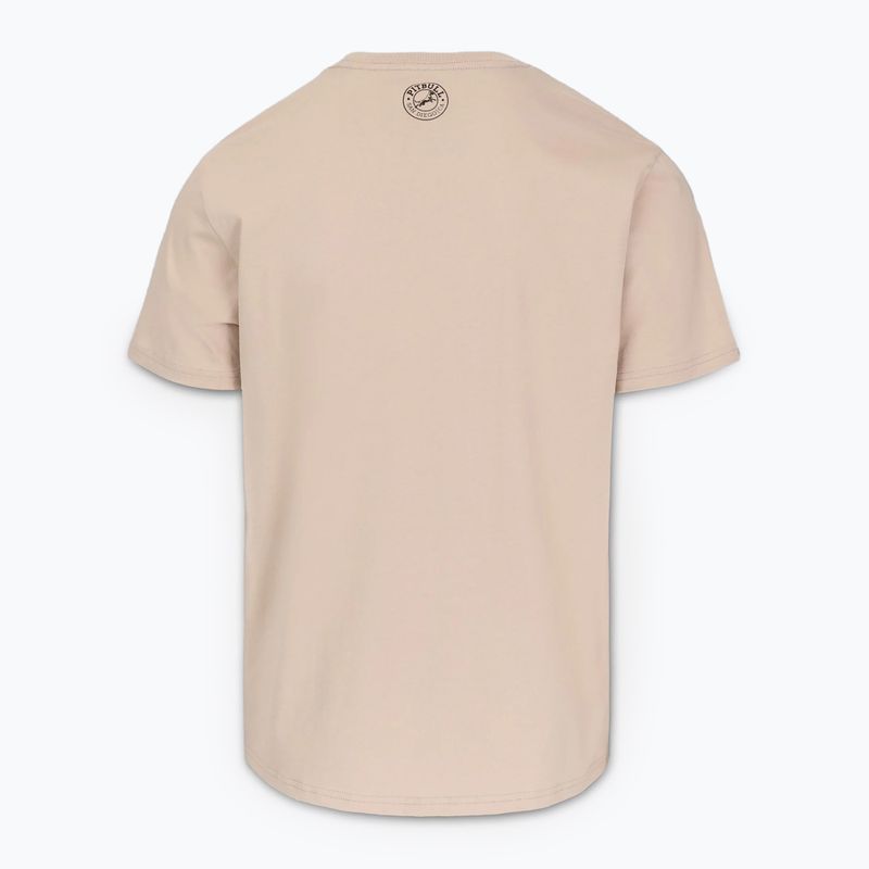 Men's Pitbull San Diego CA ultra light sand t-shirt 5