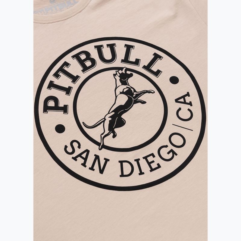 Men's Pitbull San Diego CA ultra light sand t-shirt 7