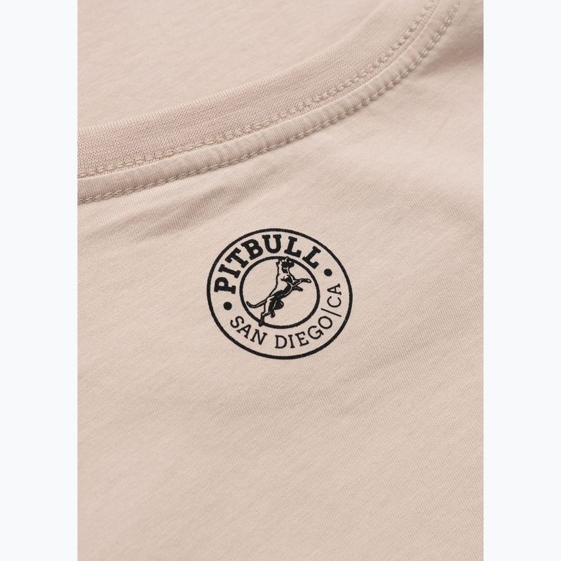 Men's Pitbull San Diego CA ultra light sand t-shirt 8