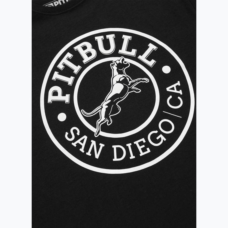 Pitbull San Diego CA men's t-shirt black 4