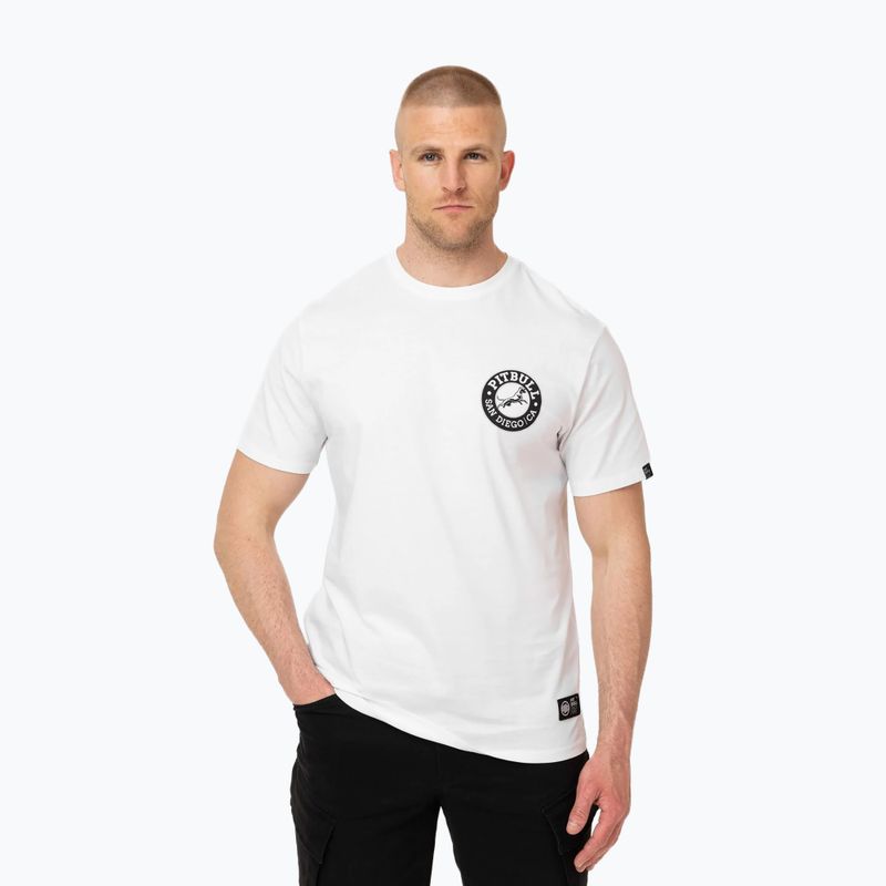 Pitbull San Diego CA men's t-shirt black/white 3