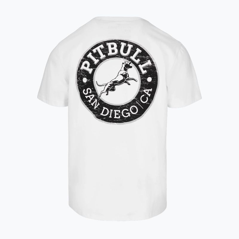 Pitbull San Diego CA men's t-shirt black/white 6