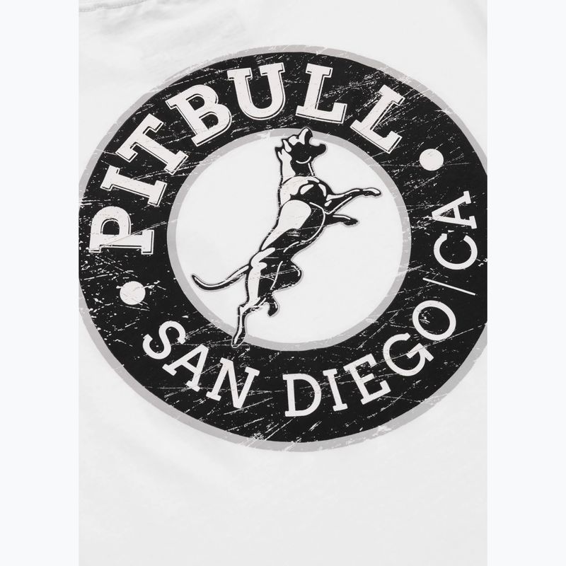 Pitbull San Diego CA men's t-shirt black/white 9