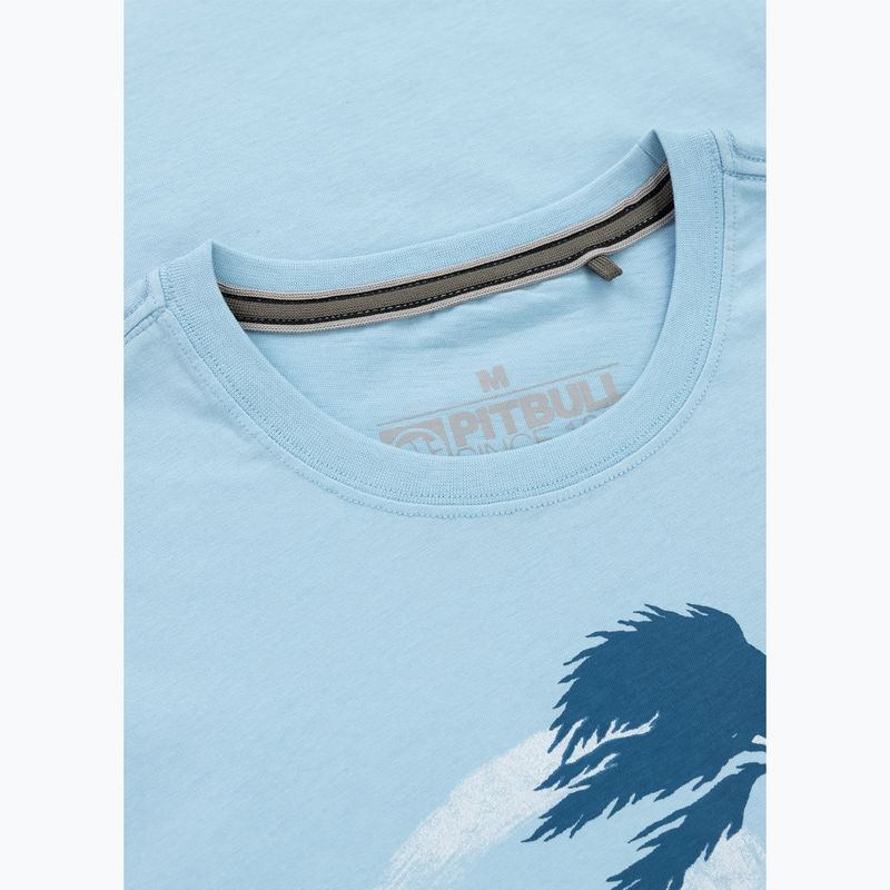 Men's T-shirt Pitbull Palms light blue 6