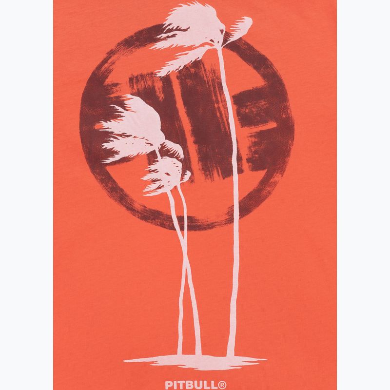 Men's Pitbull Palms bright salmon t-shirt 7
