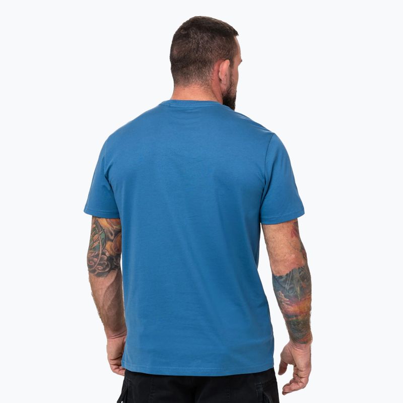 Men's Pitbull Logo Palms shade blue T-shirt 3
