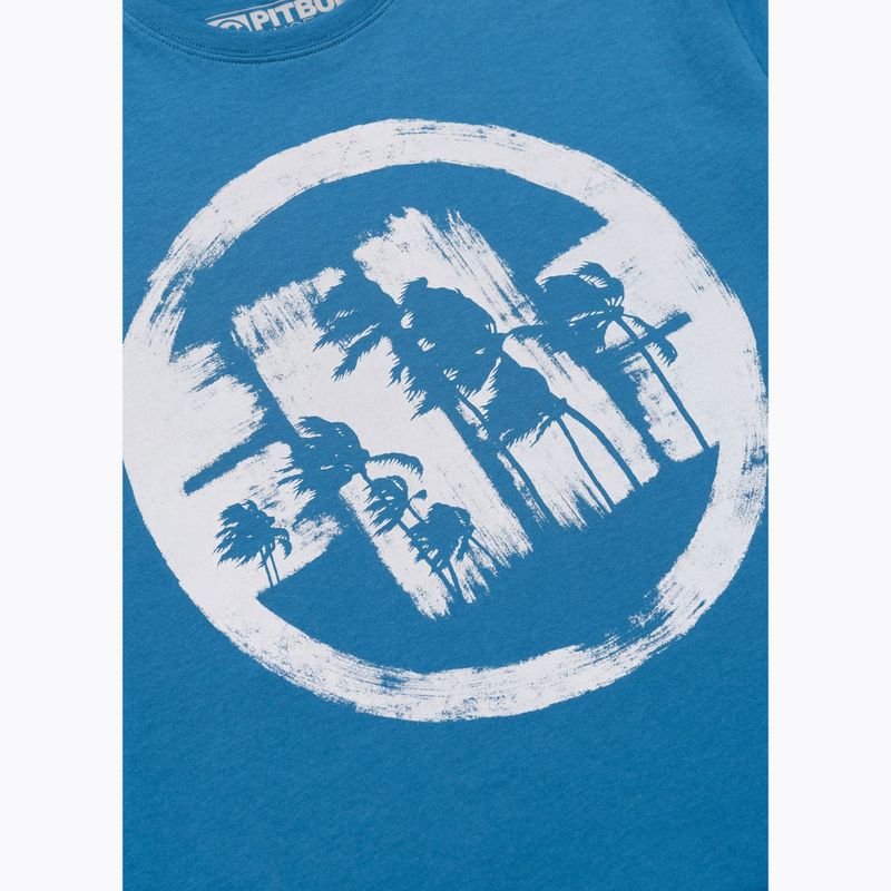 Men's Pitbull Logo Palms shade blue T-shirt 7