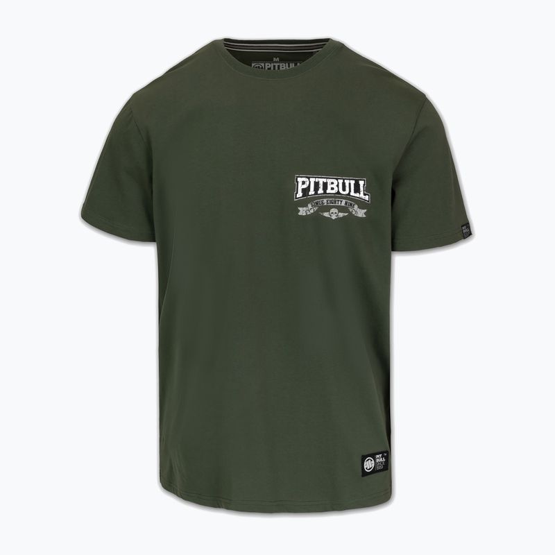 Pitbull Troublemarker men's t-shirt old green