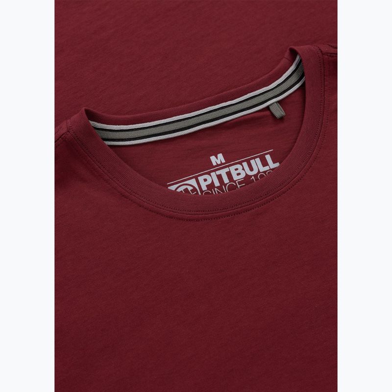Pitbull Shot For Shot men's t-shirt burgundy 3