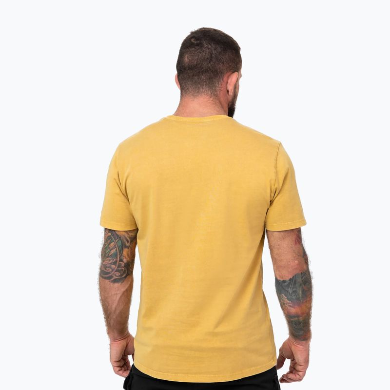 Pitbull Open Beach men's t-shirt washed yellow 3