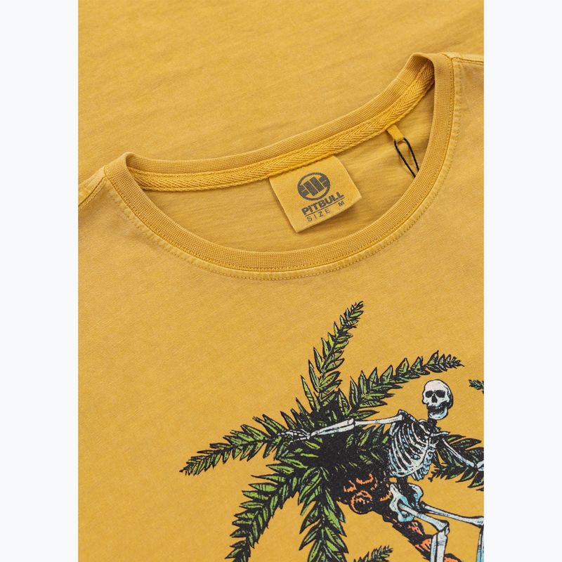 Pitbull Open Beach men's t-shirt washed yellow 6