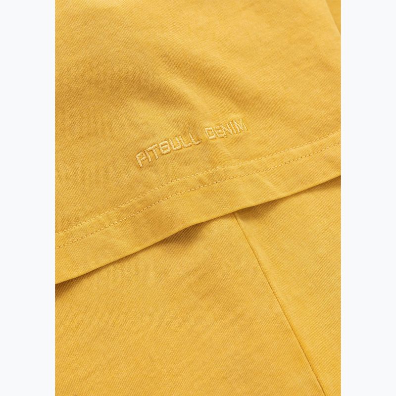 Pitbull Open Beach men's t-shirt washed yellow 10