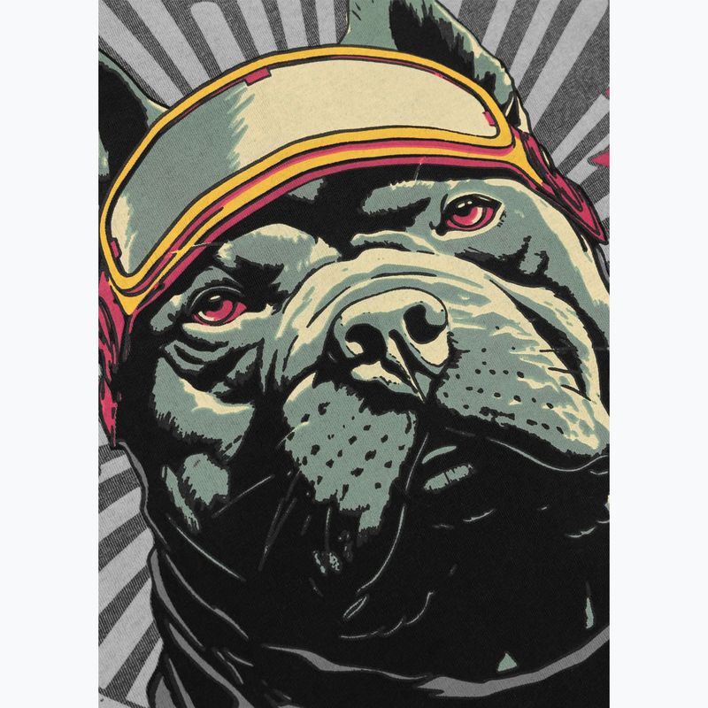 Pitbull Mt. Fuji men's t-shirt washed grey 6