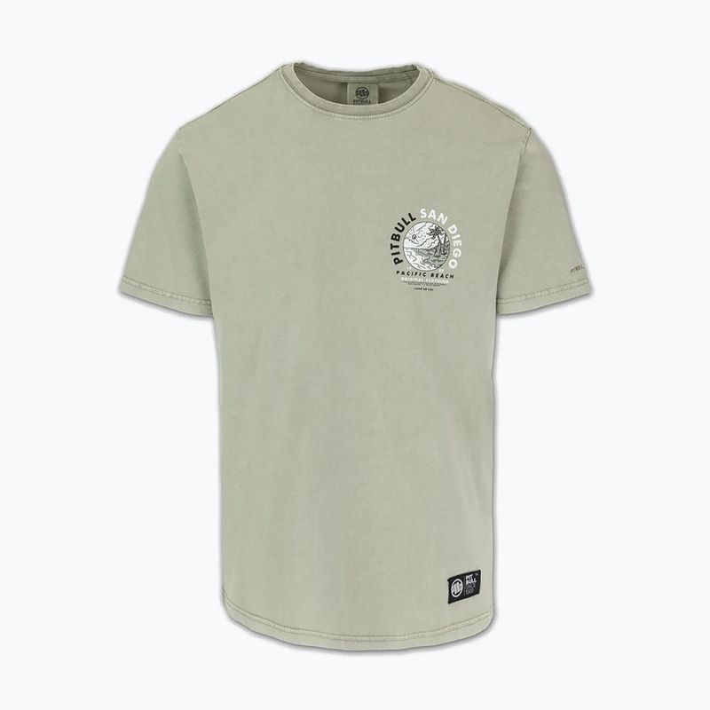Pitbull Planet Surf dusty salvia men's t-shirt 4