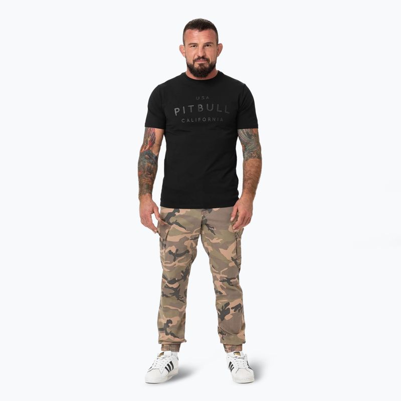 Pitbull USA men's t-shirt CAL black 2