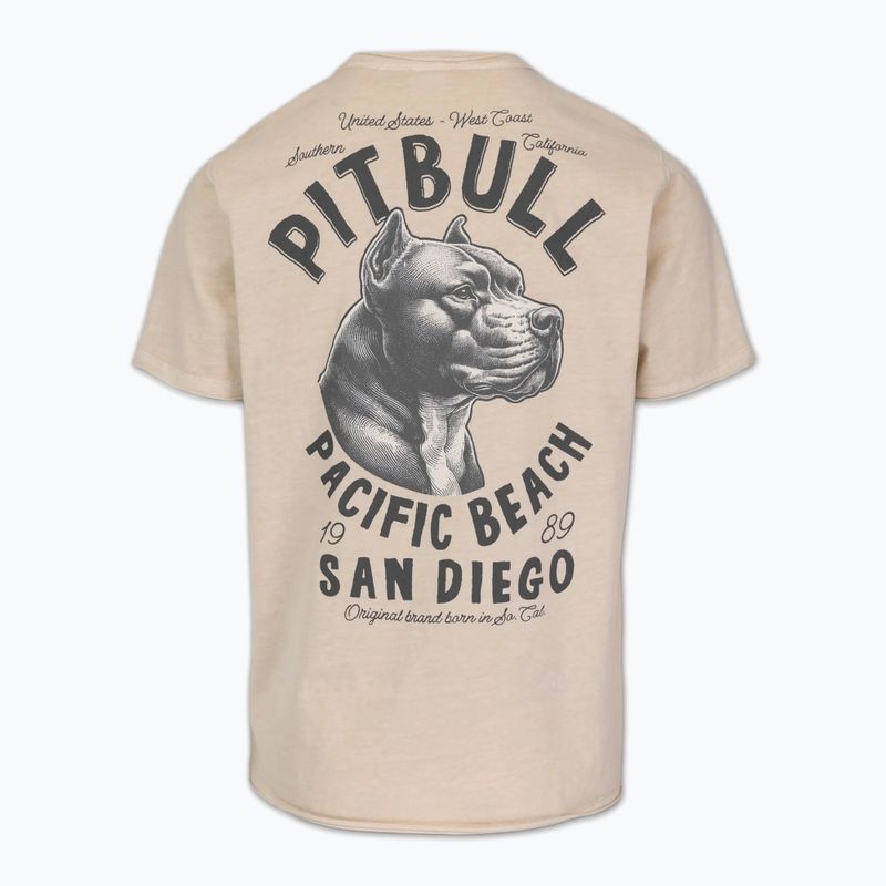 Pitbull men's pacific ultra light sand t-shirt 5